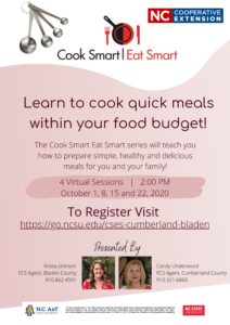 Cook Smart Eat Smart flyer
