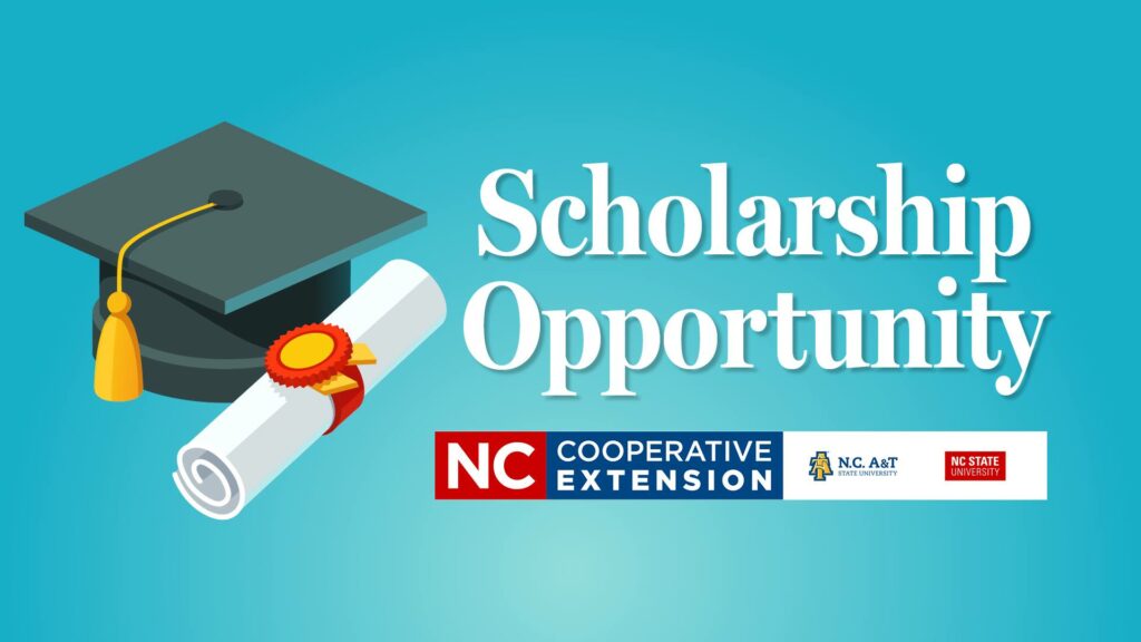 Scholarship Opportunity N.C. Cooperative Extension