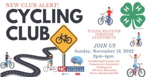 Cover photo for 4-H New Club Alert: Cycling Club